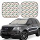 thumbnail image 1 of Balery Winter Woodland Friends Parasol para parabrisas de coche de 2 piezas | Parasol plegable para parabrisas delantero de coche para la mayoría de sedanes-Large, 1 of 6