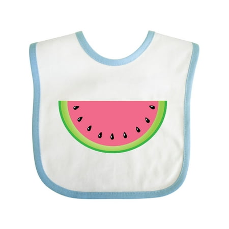 

Inktastic Pink Watermelon Boys or Girls Baby Bib