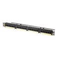 thumbnail image 1 of Ortronics Clarity 6A High Density - Patch panel - CAT 6a - UTP - RJ-45 X 24 - black with yellow silkscreen - 1U - 19", 1 of 1