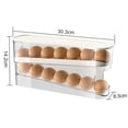thumbnail image 2 of Double Layer Slide-Type Egg Storage Box Large Capacity Stable Egg Storage Box for Countertop Fridges, 2 of 5