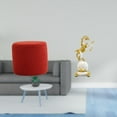 thumbnail image 2 of Escabel,Reposapiés pequeño,taburete otomano,sofá,taburete de té,Reposapiés Cubo Taburete Taburete para Dormitorio Baño,Figura de escritorio,Estante de estatua de caballo para, 2 of 8