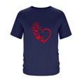 thumbnail image 3 of Tops para hombre, blusas y camisas de manga corta con cuello redondo para hombre, camisetas casuales con estampado de moda para hombre, blusa de manga corta, blusa de poliéster para hombre., 3 of 4