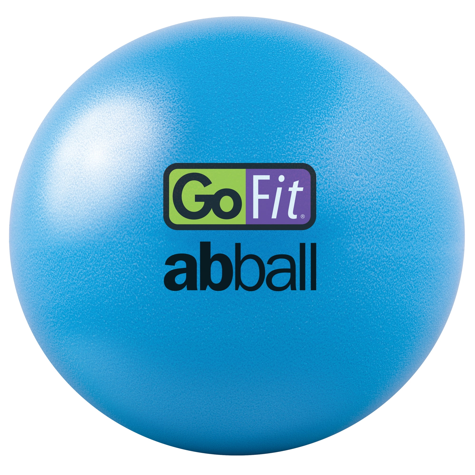 GoFit 20 cm Core Ab Ball with Training DVD & Inflation Tube, Blue, GF-20BALL