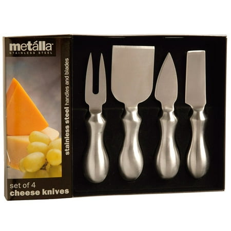 Prodyne Stainless Steel Cheese Tools, Set of 4