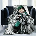 thumbnail image 6 of My Hero Academia Blanket, Anime Throw Blanket For Couch Sofa Bed, Soft Cozy Lightweight Warm Flannel Blanket, Home Decor, Anime Gifts For Boys Girls Kids Teens, 60"X50", 6 of 9