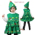 thumbnail image 1 of Nuevo disfraz de Navidad para niños, disfraz de Papá Noel, ropa para niños con sombrero, tutú de Cosplay para niña, vestidos rojos, regalo de fiesta de Carnaval, 1 of 4