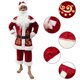 thumbnail image 3 of 8pcs Navidad traje de Papá Noel traje de adulto traje de cosplay fiesta Muyoka Hogar, 3 of 6