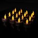 thumbnail image 2 of 12 Pcs Plated Black Candles Battery Operated Tea light Flameless LED Electronic, 2 of 5