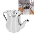 thumbnail image 4 of Oil Strainer Pot, Teapot Stainless Steel Teapot, Teapot with Filter with Removable Infuser, Stainless Steel Tea Pot with Filter Rust Proof Durable Oil Strainer Pot for Hotels, 4 of 8