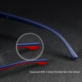 thumbnail image 5 of Classic Polarized Sunglasses For Men And Women Versatile Square Frame For Outdoor Activities And Driving Stylish All Season Eyewear, 5 of 6