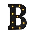 thumbnail image 4 of Lámpara de letras de marquesina con letrero del alfabeto iluminado de 8,58 pulgadas, luz de letras de marquesina LED para decoración de dormitorio, B 626x858x157 pulgadas, 4 of 8