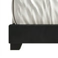 thumbnail image 3 of Castle Place Nailhead Trim Wingback Upholstered Bed, Black Velvet, King, 3 of 13
