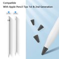 thumbnail image 3 of 10 Pcs Couvre-Embout Compatible avec Apple Pencil 1/2, Embouts Antidérapants pour Stylo Capuchon d'Embout iPencil, Embouts en silicone Housse de Protection Accessoires pour Crayon iPad, 3 of 7