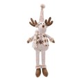thumbnail image 2 of SUSUchens Adornos de muñeca navideña Muñeco de nieve Alce Juguete de peluche de patas largas Decoración navideña Muñeco de peluche Regalo para niños Amigos Estilo familiar C, 2 of 8