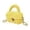 Yellow, variant on Uobin Women’s Casual Fashion Tote Handwoven Shoulder Crossbody Purse For Daily Commute Business Use