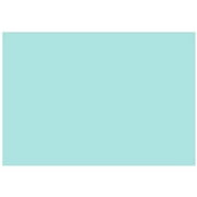 A1 Flat Card (3 1/2 x 4 7/8) - Seafoam (1000 Qty.)