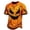 C74 Orange, variant on CONZONE Mens Halloween T-Shirts Graphic Tees for Men Short Sleeve Crew Neck Fashion Tops