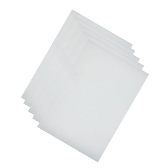 MLINS  5 Pcs Decoupage Paper for Furniture Wax Waxing Strips White