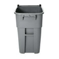 thumbnail image 4 of Rubbermaid Commercial Brute Rollout Container Square Plastic 50gal Gray 9W27GY, 4 of 8