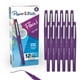 thumbnail image 1 of Bolígrafos con punta de fieltro Paper Mate Flair, punta mediana, color morado, 12 unidades, 1 of 7