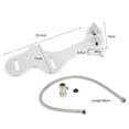 thumbnail image 7 of Fyydes Dual Nozzle ABS Bidet Attachment with Adjustable Water Pressure, Self Cleaning White, 7 of 7