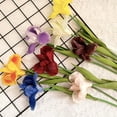 thumbnail image 2 of Artificial Iris Flowers Fake Silk Plant Home Wedding Decor Artificial Flower, 2 of 4