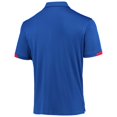thumbnail image 3 of Men's Colosseum Royal Kansas Jayhawks Santry Lightweight Polo, 3 of 3