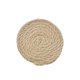 thumbnail image 1 of Non-Slip Round Woven Coasters Suitable For Home Use Prevents Stains And Protects From Scratches With Light Brown Color 4Pcs, 1 of 2