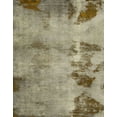thumbnail image 1 of Ahgly Company Machine Washable Indoor Rectangle Abstract Dark Khaki Green Area Rugs, 7' x 9', 1 of 7