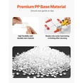 thumbnail image 5 of 1/8 inch Tile Spacer and Leveling Clip Set - 700 Count Tiling Tools for Floor and Wall Applications, 5 of 11