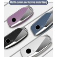 thumbnail image 7 of Key Fob Cover Compatible with BMW IX I7 X7 3 4 5 7 Series 740i M3 Keychain Case Holder Protector,A Black, 7 of 7