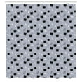 thumbnail image 3 of Ambesonne Outer Space Shower Curtain, Astronaut Cats, 69"Wx84"L, Purple Grey White, 3 of 3