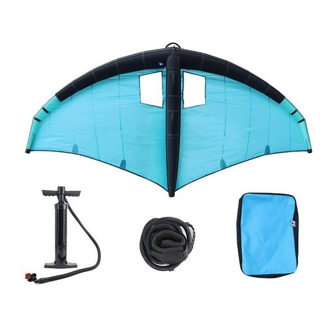 Cometa inflable con ala de surf, hidroplano con bolsa de almacenamiento, vela de windsurf, ala de lámina de surf para kitesurf y surf