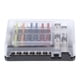 thumbnail image 3 of Fuse Box Holder 12 Way Blade W/LED Light Waterproof Block Universal for Automotive Marine Yacht, 3 of 5