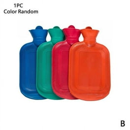 Rubber Hot Water Bottle Heat Therapy Warm Relaxing B0R2 Bag R1Z6