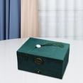 thumbnail image 2 of Caja de joyería de 3 capas Hugo Organizador de joyas a prueba de rasguños gran capacidad para anillos reloj broche, 2 of 10