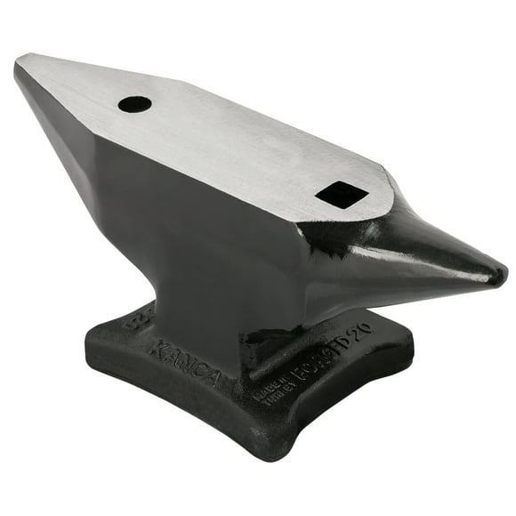 KANCA DFA-35 Drop Forged Blacksmith Anvil Hardened Surface 77 Lb Induction Hardened 54-62 HRC