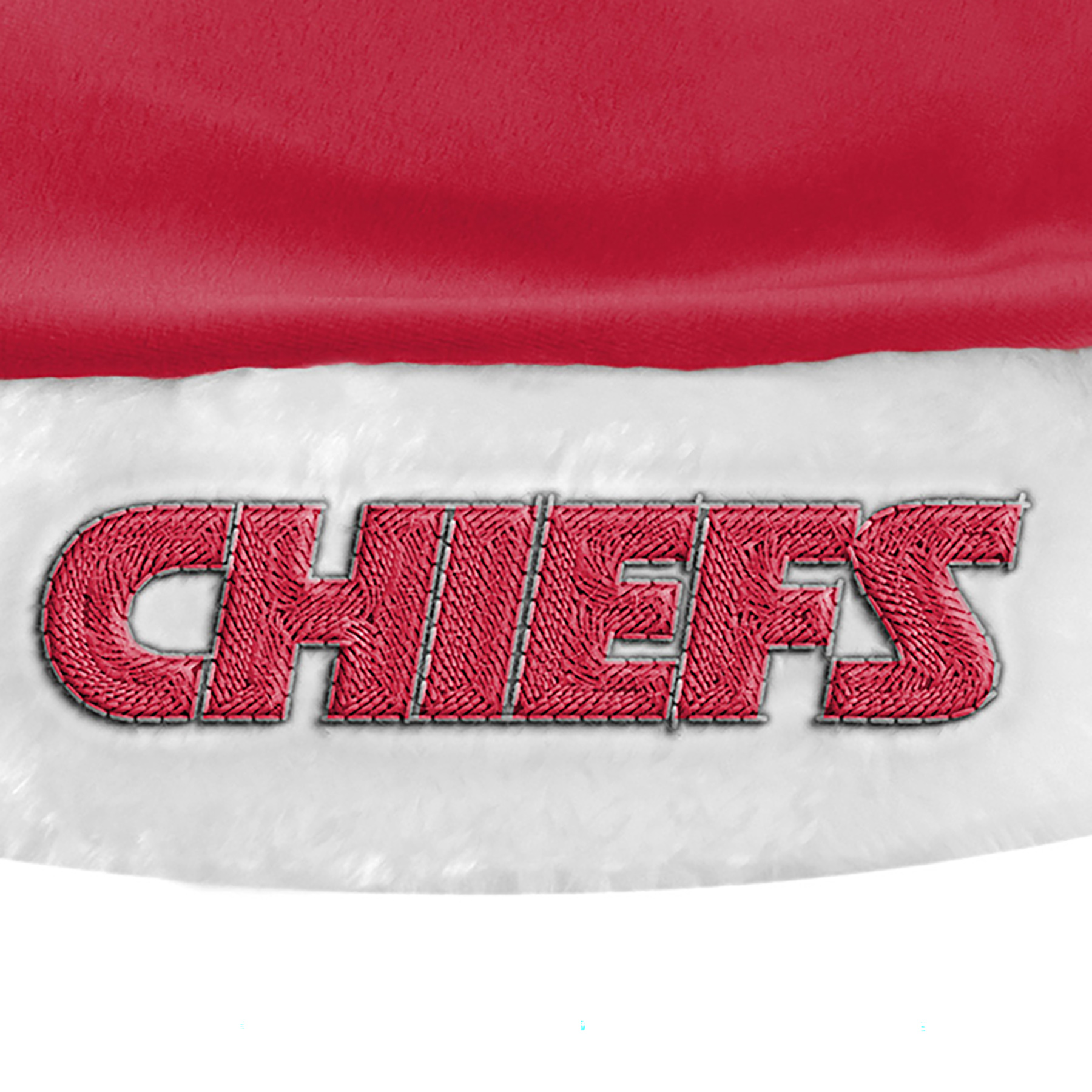 NFL Kansas City Chiefs 2020 Basic Santa Hat - image 3 of 5
