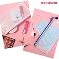 thumbnail image 3 of Abaima Mesh Zipper File Pouch,20 Pack 10 Colors 9.3" x 4.7" Small Zipper Pencil Pouches for Organizing,Multipurpose Waterproof Zipper Bags for Travel,Office,School,Puzzle Storage, 3 of 7