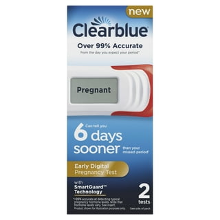 Clearblue Triple Assurance Pregnancy Test Kit, Home Pregnancy Tests, 3 Ways  to Test, 3 Ct