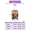 thumbnail image 5 of Be My Valentine's Labrador Retriever Truck Full of Love Flower Balloon Travel Luggage Cover Lab Dog Lover Gifts Suitcase Dust Protective Decor - 02029, 5 of 5