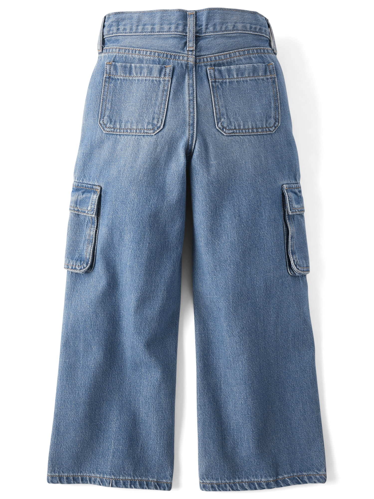 The Children's Place Girls Baggy Cargo Jeans, Sizes 4-16