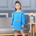 thumbnail image 2 of tablier De Peinture Pour Enfants 4-8 Ans Bleu 1 Pice Tablier De Peinture Pour Enfants Avec Poche Et Impermable Tablier De Peinture Pour Enfants M, 2 of 5