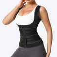 thumbnail image 3 of Workout Waist Trainer for Women with Straps Underbust Tummy Control Waist Cincher Sauna Weight Loss Vest, 3 of 5