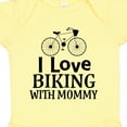thumbnail image 4 of Inktastic Biking with Mommy Bicycle Boys or Girls Baby Bodysuit, 4 of 5