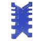 thumbnail image 4 of Dovetail Jig Tenon Caliper Aluminum Metric Imperial Scale Card Measuring Woodworking Tool Blue, 4 of 5