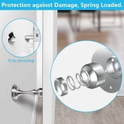 DOMETOUR Magnetic Door Stop 1 Pc, Door Stoppers Stainless Steel Magnetic Door Holder, Keep Door Open