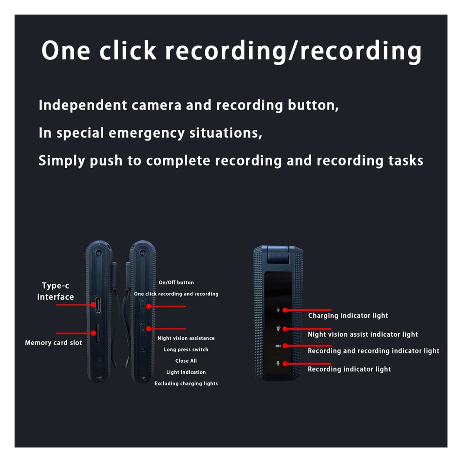 HD 1080P Mini Camera Night Vision Motion Detection Small Body Camera Sports DV DVR Video Surveillance Camcorder Loop Recording ,Ultra-HD Quality