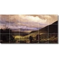 thumbnail image 1 of Ceramic Tile Mural-Hugh Bolton Jones Landscapes Painting 275. 36" w x 18" h using (18) 6 x 6 ceramic tiles, 1 of 3
