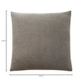 thumbnail image 3 of Homestock Farmhouse Fresh Pillow Harvest Taupe, 3 of 8
